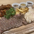 料理メニュー写真 肉-NIKU-3種盛り合わせ