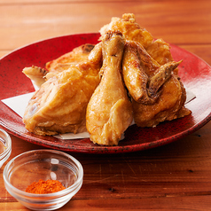 鶏の素揚げ(半身)～鶏の旨味とジューシーな味わいをご堪能ください～
